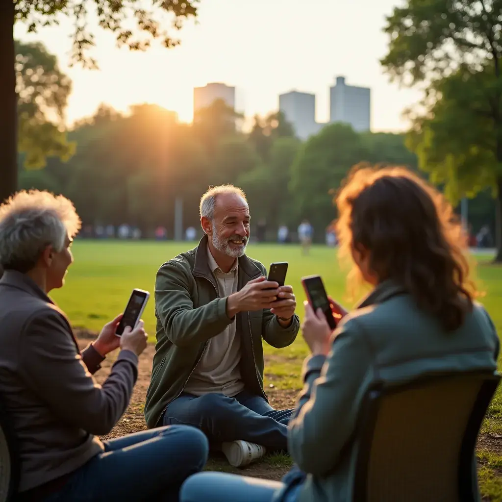 Modern office environment
