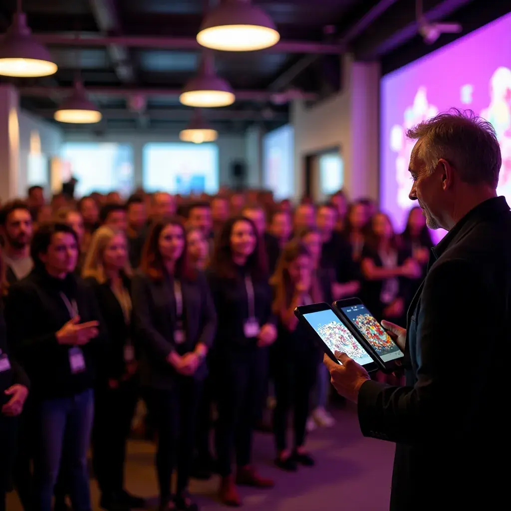 Professional team collaboration