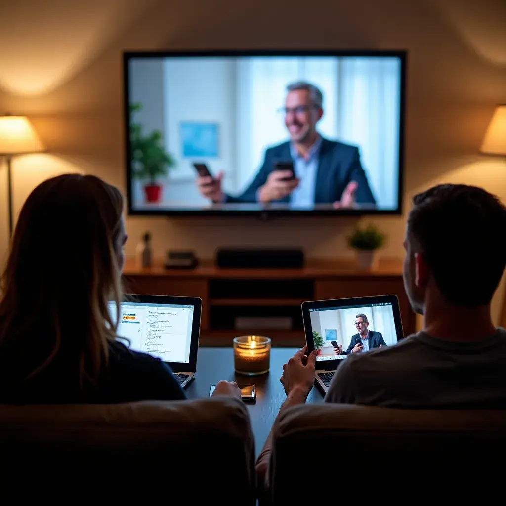 Professional business solutions illustration